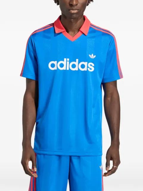 adidas Archive striped T-shirt Blue KE3579