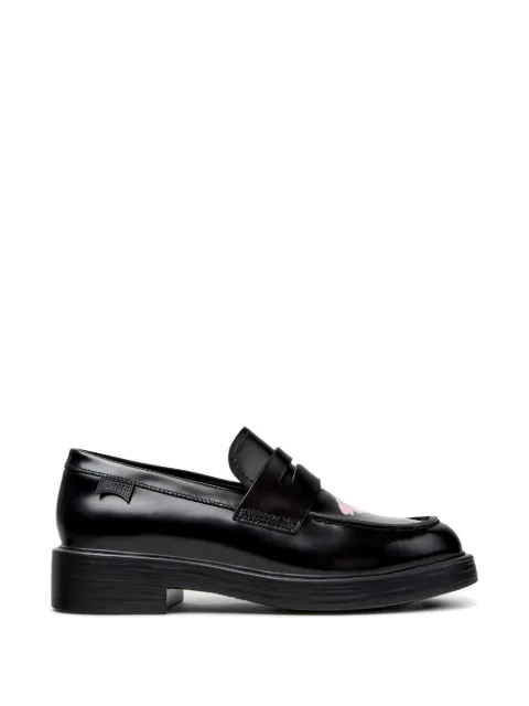 Camper Dean floral-print loafers Black K201790007