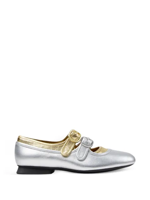 Camper Casi Myra buckle-fastening ballet flats Silver K201952