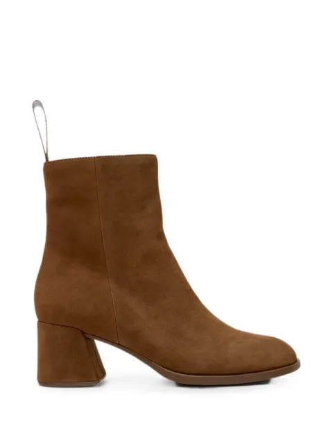 Camper Kora suede ankle boots Brown K400798