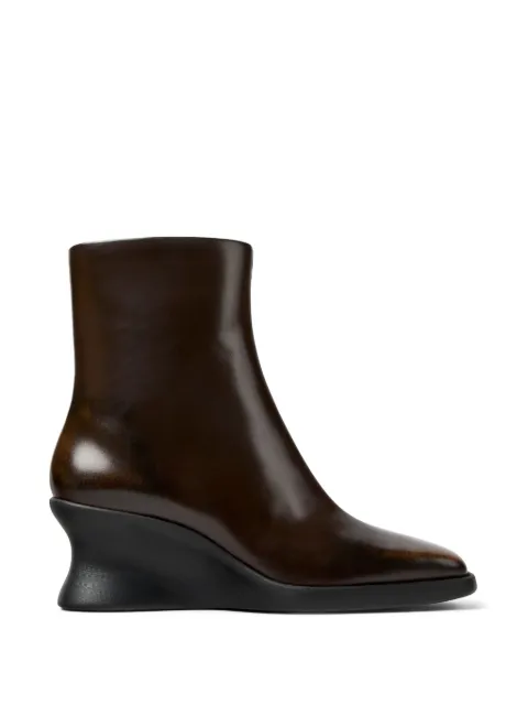 Camper Louise leather ankle boots Brown K400838