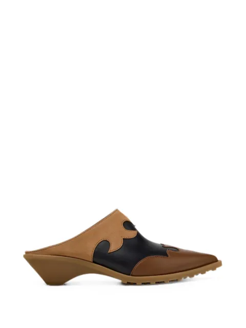 Camper Anita panelled leather mules Neutrals K201957