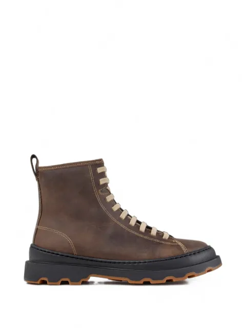 Camper Brutus+ lace-up ankle boots Brown K400816