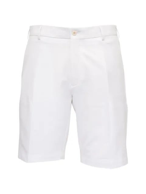 Peter Millar button-fastening jetted-pocket shorts White MS26XB10AWHITE