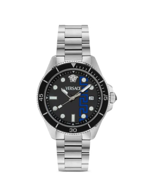 Versace Greca Force 42mm watch Black VE5J00326