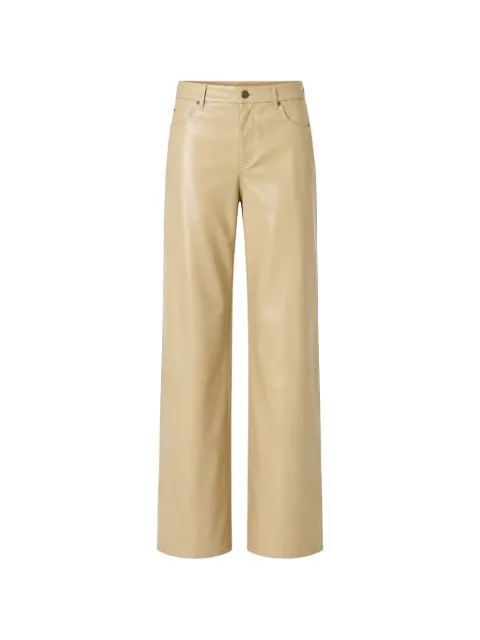 Nanushka Noura barrel-leg trousers Yellow NW26SSPA21473