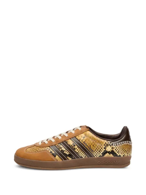 Wales Bonner x Adidas Originals Gazelle snake-embossed leather sneakers Brown KK3641
