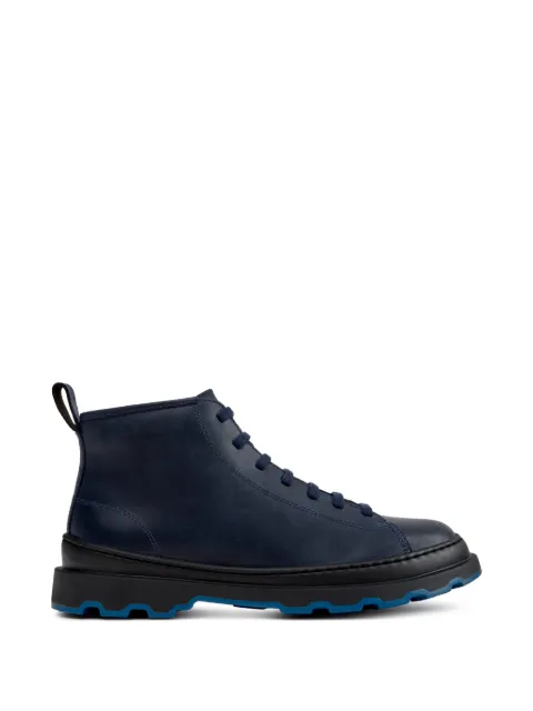 Camper Brutus+ nubuck-leather ankle boots Blue K300535