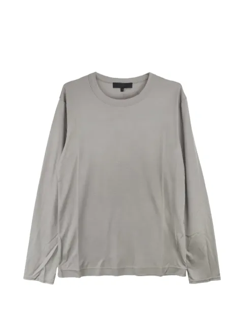 Omar Afridi long-sleeve T-shirt Grey OASS26JER10301