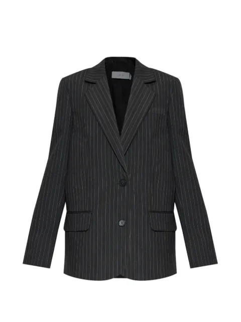 IRO pinstripe-pattern blazer Grey WP07KAMEA