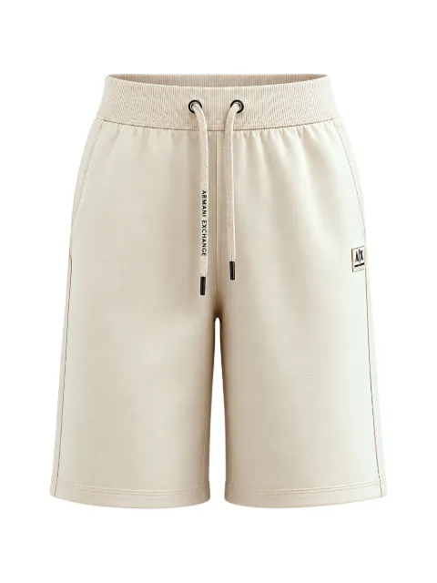 Armani Exchange logo-detail track shorts Grey XW002218AF10818