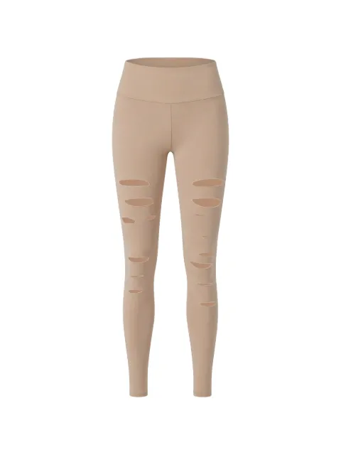 Alo Yoga ripped leggings Neutrals ALO10