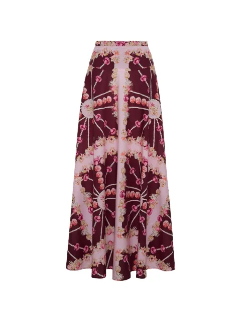 Cara Cara Gabriella maxi skirt Red 268SSSB