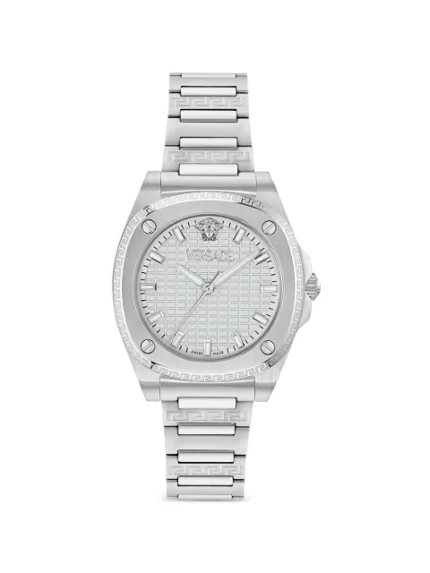 Versace Greca Pulse 36mm watch Silver VE5H00326
