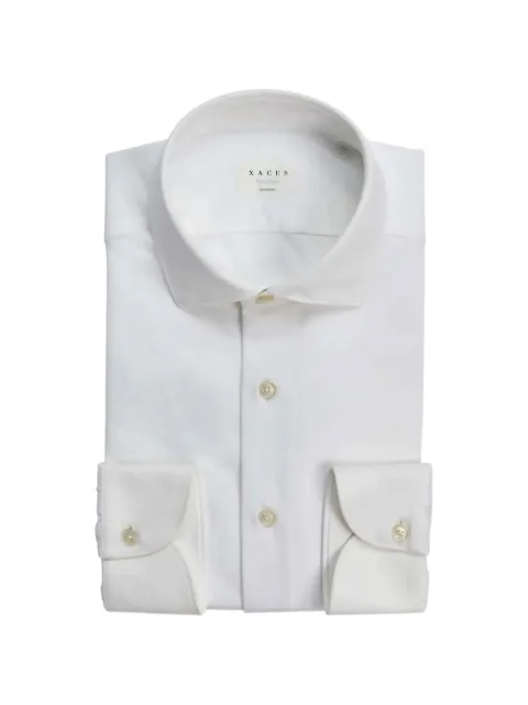 Xacus Active spread-collar shirt White 11460001