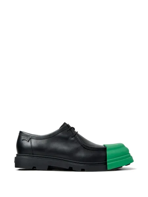 Camper Junction contrast-toe lace-up shoes Black K100872033