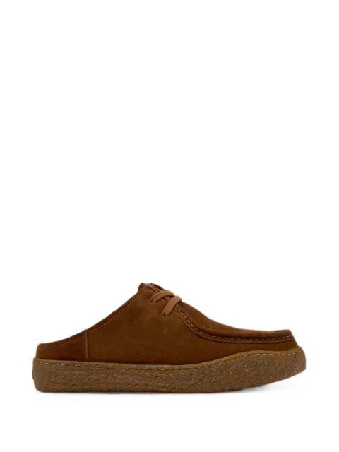 Camper Peu Terreno suede mules Brown K101145