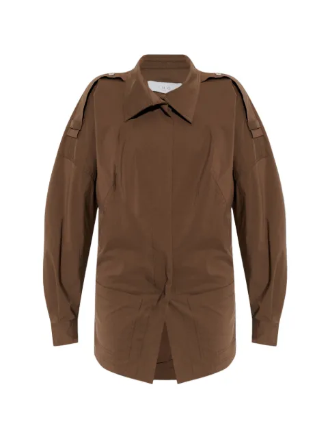 IRO epaulette-detail jacket Brown WP07ELNY