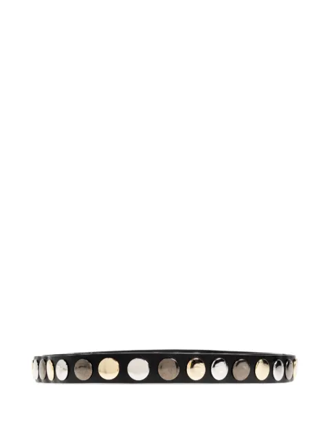 IRO stud-embellished leather belt Black WP50CLICKM