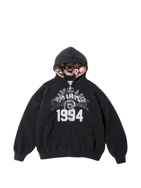 Supreme MM6 numeric-signature hoodie Black SS24SW13