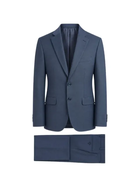 pierlorenzo single-breasted notched-lapels suit Blue 824103