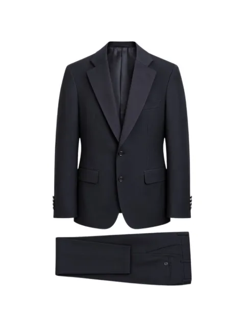 pierlorenzo single-breasted notch-lapel suit Blue 819501