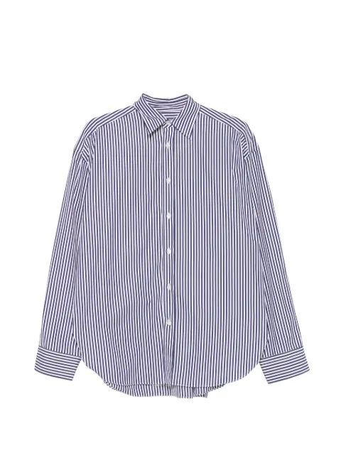 Finamore 1925 Napoli Oriana striped shirt Blue C024309