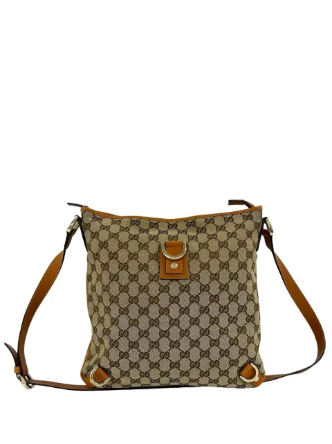 Gucci Pre-Owned 2000-2015 GG Canvas Abbey D Ring crossbody bag Neutrals WB97YJI3FN3NTTJG