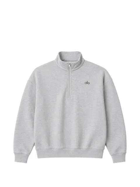Alo Yoga Accolade quarter-zip sweater Grey U3040RG
