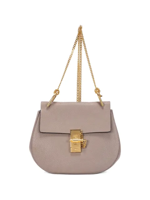 Chloé Pre-Owned Drew shoulder bag Grey 01656609
