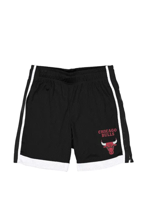 NEW ERA CAP Chicago Bulls NBA mesh track shorts Black 60786905