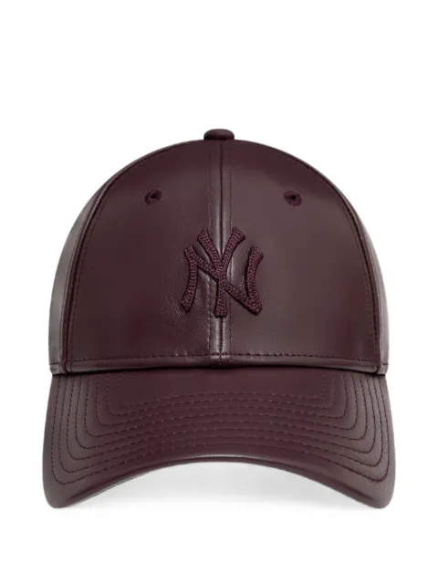 NEW ERA CAP 9Forty leather cap Red 60595456