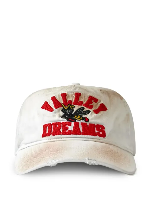 Vale Forever Wrecked Anthem embroidered cap Neutrals VALEWACDWHT