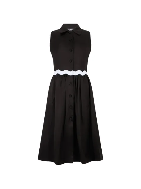 Moschino sleeveless midi dress Black T04610434