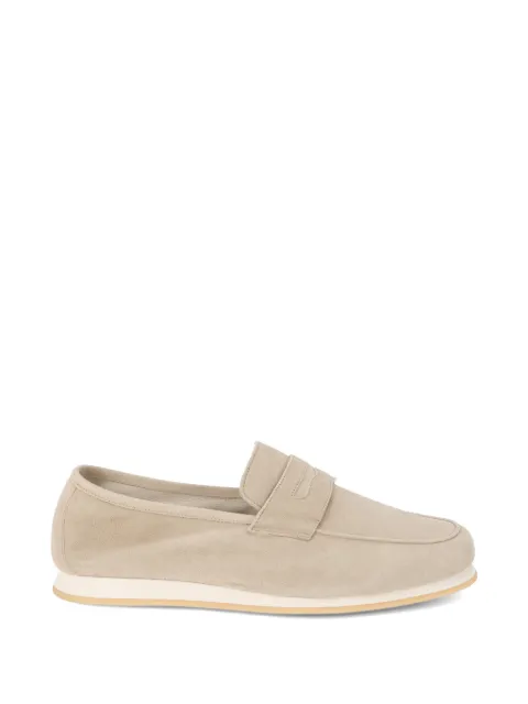 Fedeli slip-on leather loafers Neutrals 6UE00711