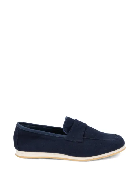 Fedeli elegant slip-on moccasins Blue 3UE00710P