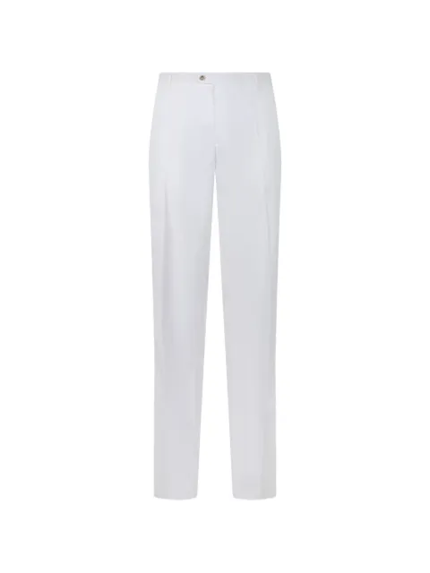 Fedeli straight-cut trousers White 5UEL0405