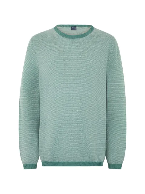 Fedeli fine-knit cashmere sweater Green 5UE05600