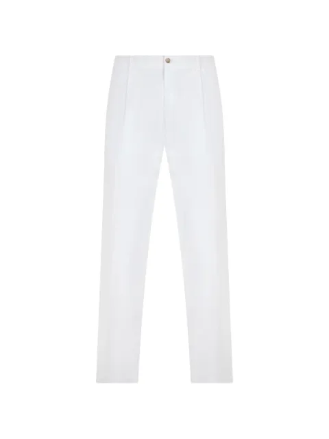 Fedeli high-waisted tailored trousers White 6UEL0409