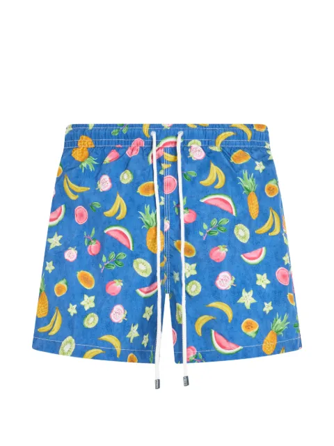 Fedeli fruit-print swim shorts Blue 6UE00318