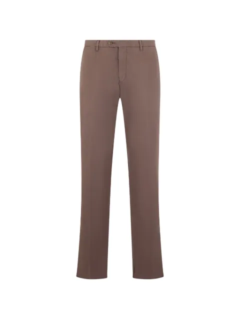 Fedeli straight-leg trousers Brown 5UEL0405