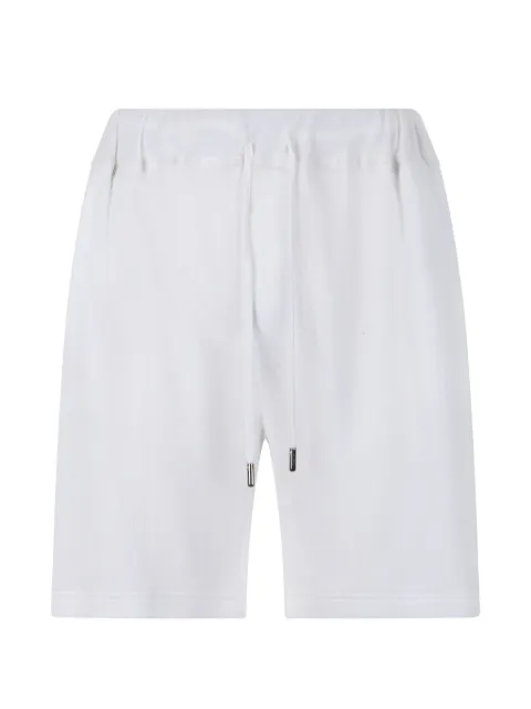 Fedeli drawstring-waist cotton shorts White 5UED0638P
