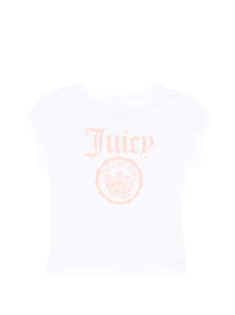 Sporty & Rich logo-print T-shirt White TO111716691