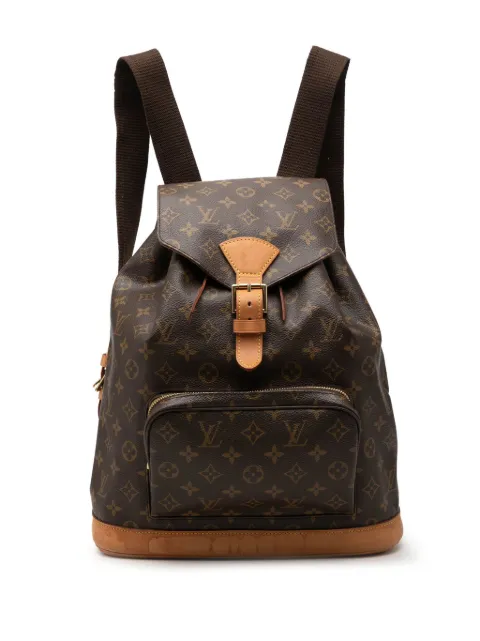 Louis Vuitton Pre-Owned 2001 Monogram Montsouris GM backpack Brown ICV7NWYQPHHQMADT
