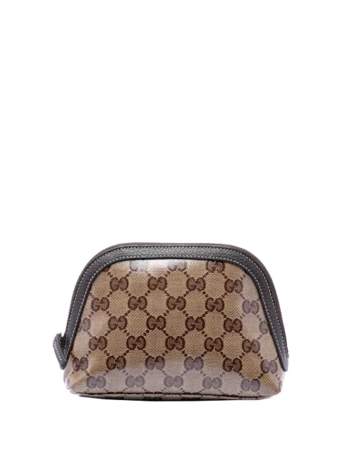 Gucci Pre-Owned 2000-2015 GG Crystal pouch Neutrals V3PUNR1IV0VQFGZR