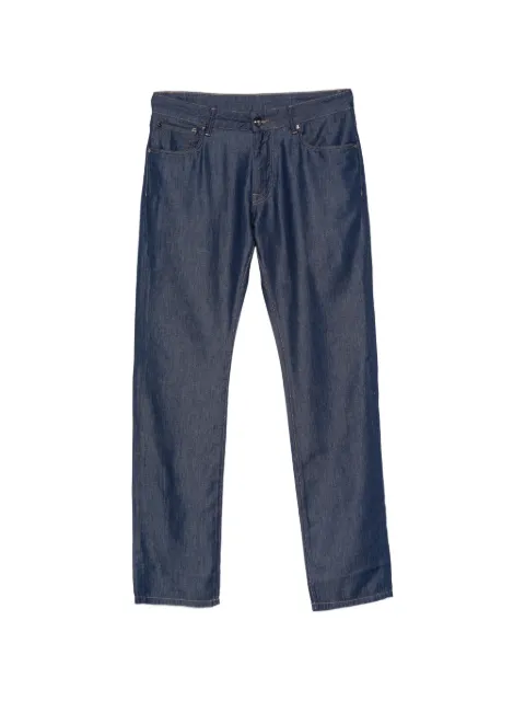 Pal Zileri logo-patch jeans Blue 9C31DM510SP283