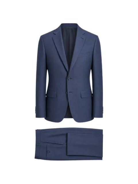 pierlorenzo single-breasted notch-lapel suit Blue 823908