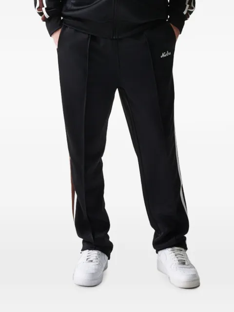 NEW ERA CAP logo-embroidered side-stripe track pants Black 60771568