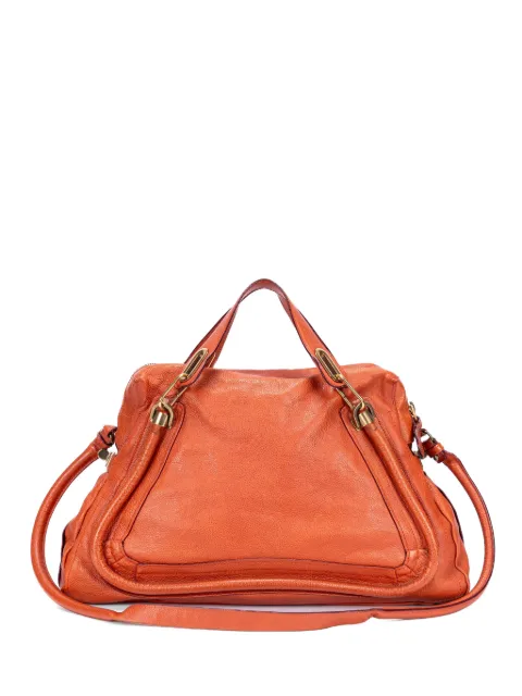 Chloé Pre-Owned Paraty handbag Orange 02105612