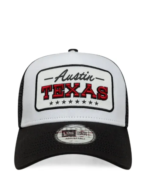 NEW ERA CAP Austin Texas-patch mesh-panel trucker hat Black 60771864